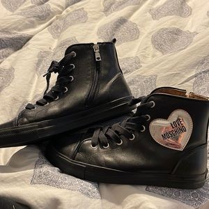 Beautiful Love Moshchino High Tops size 38 ❤️🔥